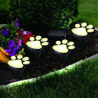 Cute Puppy Dogs Garden Solar LED Light, Outdoor Decor, Patio Decor, Gift for Dog Lovers Winston Porter