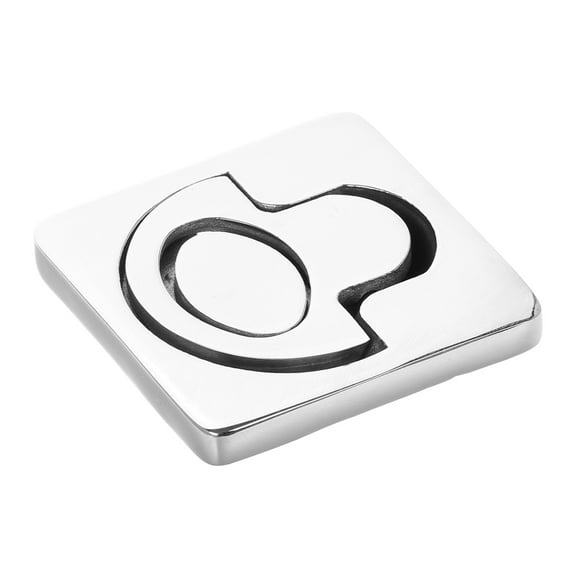 Hytrove 1Pack Marine Latch Square Flush Pull Slam Latches for Boat Hatch Handle in Silver Stainless Steel