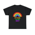 thumbnail image 3 of It's OK to Be Gay Equality LGBT Pride Rainbow Gay Lesbian Tshirts Shirts for Women Plus Size, 3 of 8