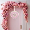thumbnail image 4 of 14 Inch Valentine's Day Heart Wreath - Artificial Red Roses Foam Flower Wreath for Front Door, Window, Wall - Home, Wedding, Party Decor Gift, 4 of 8