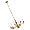 thumbnail image 1 of pitrice Ceiling Light Fixture Hanging Chandelier Model 1/87 HO Lights Railway Scale Lights LED HO Gold 14.5cm, 1 of 9