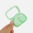 thumbnail image 4 of Unique Bargains 1 Set Contact Lens Case Compact Rectangular Lens Storage Case Green, 4 of 5