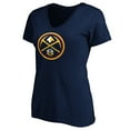 thumbnail image 2 of Women's Michael Porter Jr. Navy Denver Nuggets Playmaker Name & Number V-Neck T-Shirt, 2 of 3