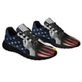 thumbnail image 6 of Tow Truck Driver American flag Shoes Sneakers Black Size 5, 6 of 7