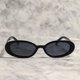 thumbnail image 5 of Gafas de Sol Ovaladas Retro Laurinny Negro/Gris para Mujer/Hombre, 5 of 8