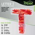 thumbnail image 2 of 7Penn Acrylic Boxes Letter T Shaped Candy Decor for Wedding Dessert Decoration, 2 of 7