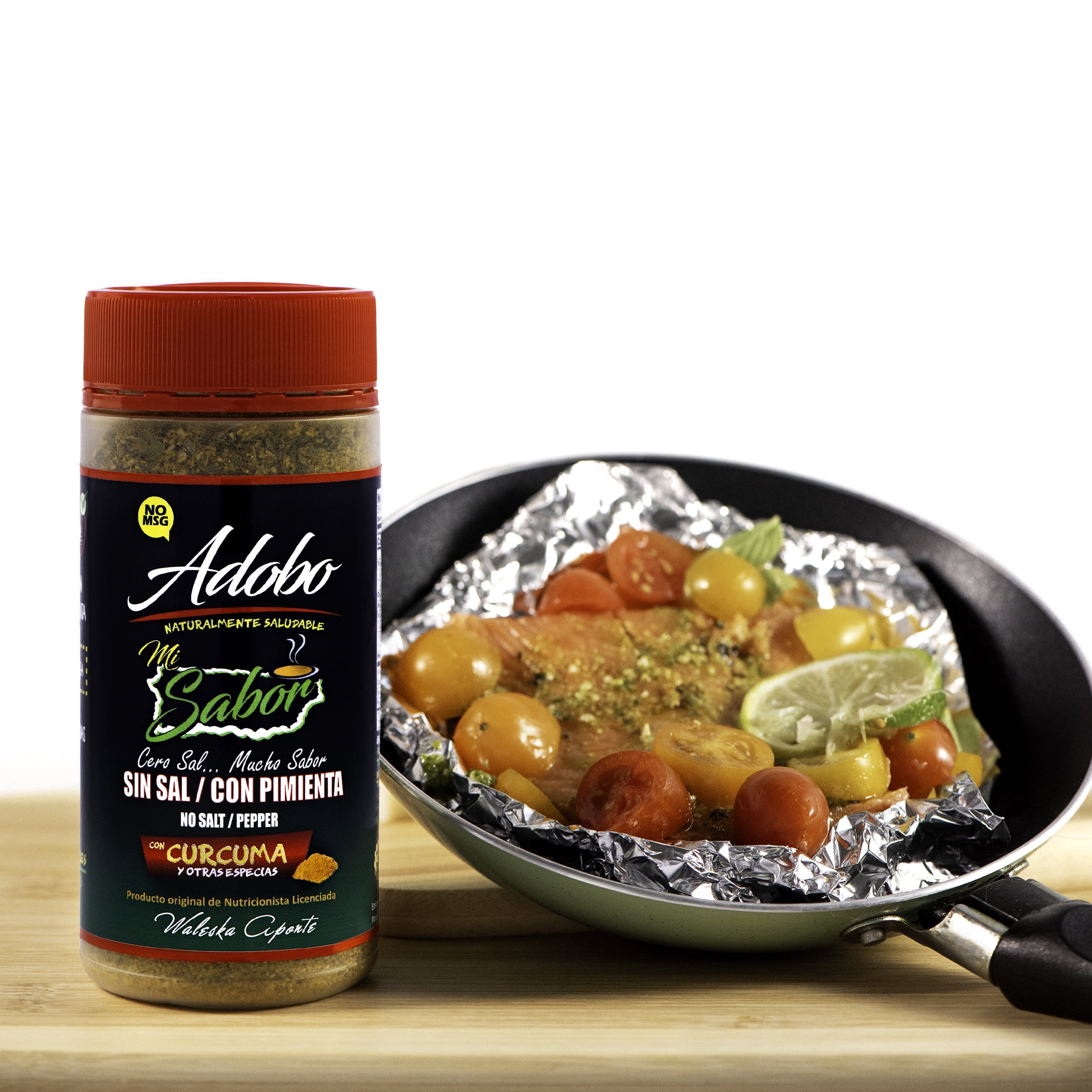 Adobo Mi Sabor Con Pimienta Sin Sal