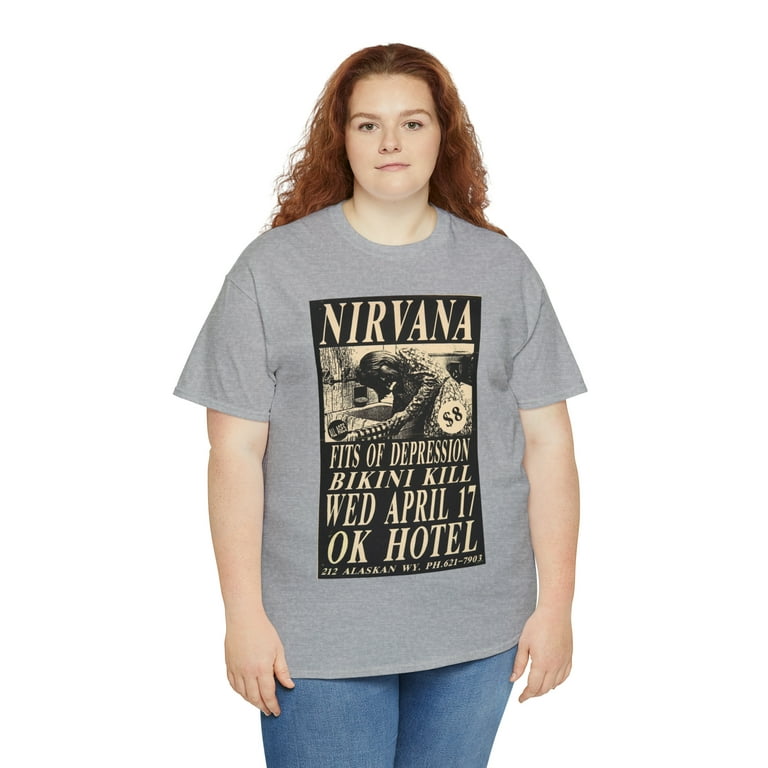 nirvana shirt walmart