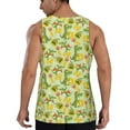 thumbnail image 3 of Fotbe Cartoon Dinosaurs,Cute Dinosaurs Pattern Men's Quick Dry Workout Tank Top Gym Muscle Tee Fitness Bodybuilding Sleeveless T Shirt Breathable Workout Shirt-XX-Large, 3 of 9