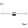 thumbnail image 4 of Maxim 52104BK 36 Po Rail Noir LED Vanité de Bain Applique, 4 of 4