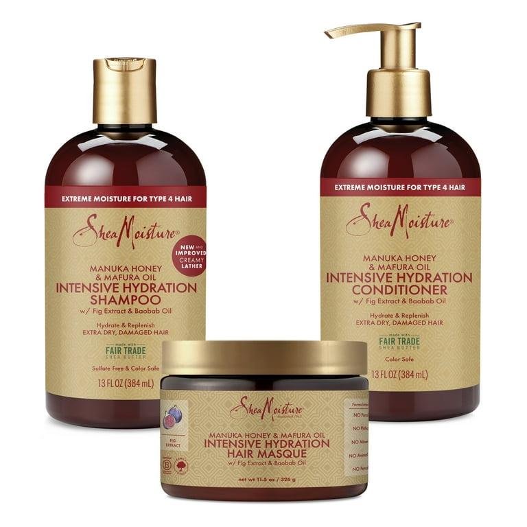 SHEA MOISTURE Manuka Honey & Mafura Oil Hydration Intensive Shampoo (13oz) SHEA MOISTURE Manuka Honey & Mafura Oil Hydration Intensive Shampoo (13oz)