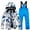 d-Blue2341, variant on Outfit Sets New Ski Suit Boys Girls Outdoor Sports Warm Children Clothing Fashion Clothes Sets Boho O-Neck Dailywear
