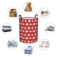 thumbnail image 6 of Balery Cute Baseball Round Laundry Basket with Handles Waterproof Freestanding Laundry Hamper for Clothes Toys in the Dorm and Family-, 6 of 8