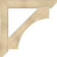 thumbnail image 3 of Ekena Millwork 6"W x 44"D x 44"H Westlake Slat Rough Sawn Bracket, Douglas Fir, 3 of 4