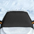 thumbnail image 5 of Yaoyar Extra Large Windshield Snow Ice Cover with Side Mirror Covers, Protects Windshield and Wipers from Weatherproof, Rain, Sun, Frost, Vehicles, Cars Trucks Vans and SUVs, 5 of 5