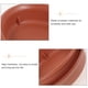 thumbnail image 2 of Bandeja para servir plantas, 2 unidades, color rojo, redonda, para agua, para interior, bandeja de drenaje, 2 of 6