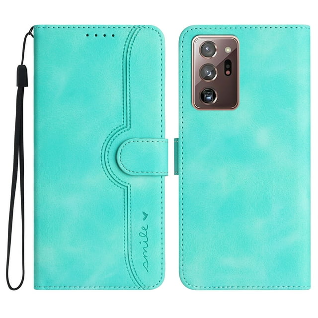 Compatible with Samsung Galaxy Note 20 Ultra Case Premium PU Leather Wallet with Built-in Magnet Cover