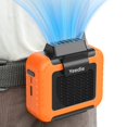 thumbnail image 1 of Ventilador de cintura portátil Yeedie con 23 horas de tiempo de trabajo, fuerte flujo de aire, 1 of 7
