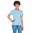 thumbnail image 1 of Polo de mujer Pima Piqué con cuello en Y CRYSTAL BLUE XL Devon & Jones D100W, 1 of 1
