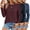 Black-HazeBlue-Wine, variant on SUNBS 3 Pack Long Sleeve Shirts for Women Crew Neck Slim Fit Basic Layering Womens Shirts