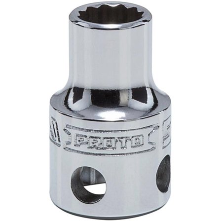 Proto Tether-Ready Deep Socket, 3/8" D, 5/16", 1 3/32" L, 12Pt, EA (577-5210-TT)