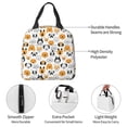 thumbnail image 4 of Disketp Dog Faces Bolsa Térmica para Almuerzo para Hombre y Mujer, Ideal para Trabajo, Senderismo y Picnic, 4 of 8