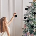 thumbnail image 5 of Adornos de bolas navideñas para árbol Adornos de bolas flocadas para árbol de Navidad Decoraciones de bolas navideñas para pared de árbol de Navidad, 5 of 5