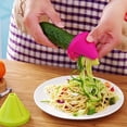 thumbnail image 3 of Kitchen Rotating ShredderSpiral Peeler Manual Vegetable Slicer Fruit Potato Radish Grater Kitchen Gadgets Kitchen Accessories,green, 3 of 7