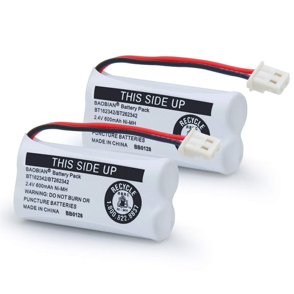 Batería BAOBIAN BT162342 BT262342 2,4 V 600 mAh para VTech