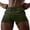 Army Green, variant on 4 Inch Inseam Shorts Men Vintage Corduroy Summer Shorts | Slim Fit Mid Waisted Booty Shorts with Zipper Fashion Casual Short Pants (Pink,S)