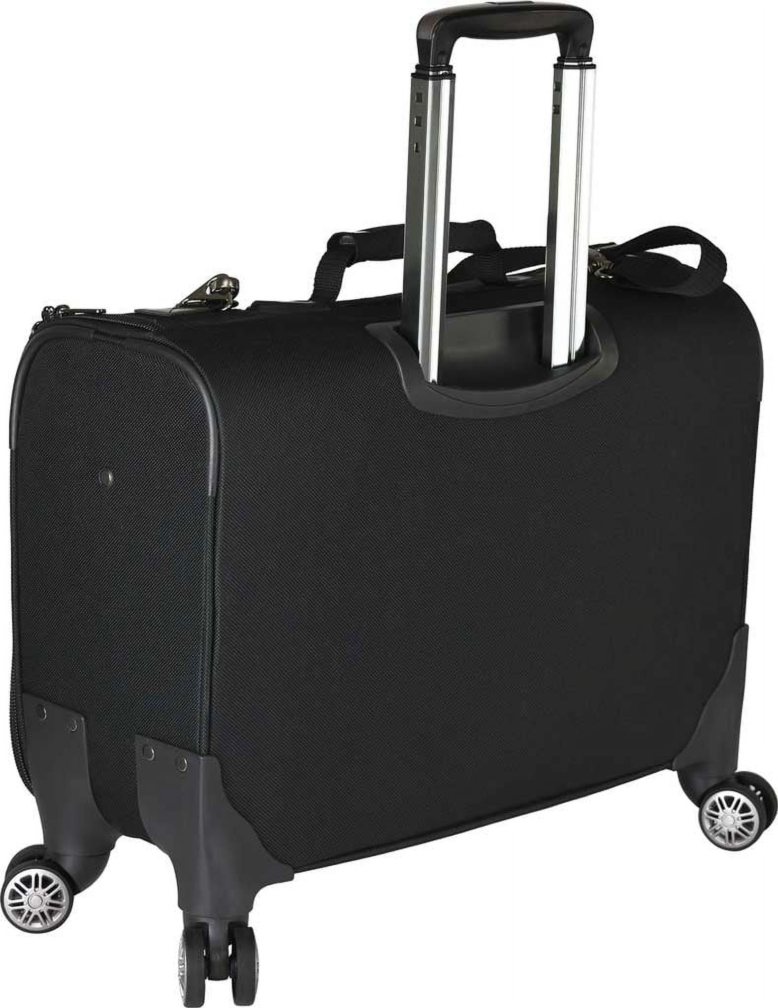 Buy Rolling Garment Bag with Wheels, Garment Bags with Built-in TSA Lock,  22 Inch Travel Garment Bag Suitcase Luggage 2 in 1 for Business Travel  Essentials Black Online at desertcartINDIA