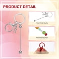 thumbnail image 3 of Uxcell Metal Beadable Keychains Bars with Lobster Hook Silver Plating, 3 of 6