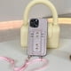 thumbnail image 2 of Funda de cuero con soporte para billetera con cordón compatible con Iphone 14 Pro Max/14 Pro/14 Plus/14 con pulsera, 2 of 4