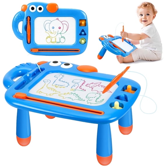 Learning Toys for 1 2 3 Year Old Boys, Early Education Drawing Board, Toddler Toys 1-3 for Boy, Birthday Gifts for Baby Boys Girls