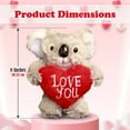 thumbnail image 5 of Made By Aliens Koala Stuffed Animal 8 Inches Surprise valentines day stuffed animals Hideaway Spring Inspired Gift for Girls and Boys Birthday, Valentine’s day, Easter day (Koala stuffed animal), 5 of 6