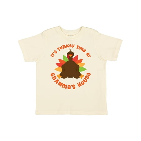 

Inktastic Thanksgiving Turkey Gramma Gift Toddler Boy or Toddler Girl T-Shirt