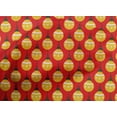 thumbnail image 4 of oneOone Cotton Cambric Red Fabric Merry Christmas Dress Material Fabric Print Fabric By The Yard 56 Inch Wide-23O, 4 of 4
