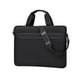 thumbnail image 2 of Funda para portátil, bolsos, fundas y estuches para portátil, bolso bandolera para portátil de 15,6 pulgadas o tableta, elegante, de tela, informal, ideal para varios portátiles. Funda negra para port, 2 of 7