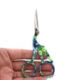 thumbnail image 2 of Less Than 5 Cutter Stainless Steel Ribbon Cutting Titanium 115MM Vintage Tea Cutting Thread Scissors Tool, 2 of 7