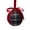 Multicolor, variant on Velvet Christmas Ball Ornament with Plaid Pattern and Bowknot, Red Checkered Design for Christmas Tree Decor, Hanging Decoration