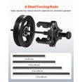 thumbnail image 4 of VEVOR Harmonic Balancer Puller Kit, Adjustable 3-Jaw Puller Fits Most Late Model Vehicles, 3-Jaw Pulley Puller Set with 4 Forcing Rods for Removing Harmonic Balancers Without Removing the Radiator, 4 of 9