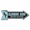 thumbnail image 3 of SignMission P-ARROW-999912 6 x 18 in. Wide Climbing Zone Arrow Sign, 3 of 4