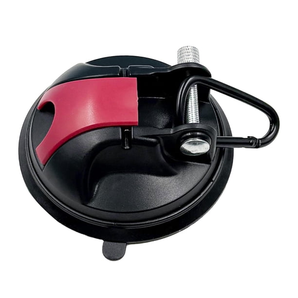 Gancho con ventosa para coche, anclaje para vidrio con ventosa, , para perros, baño, artículos esenciales de camping para vidrio, camión, cocina A