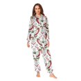 thumbnail image 4 of joogoo Eagles Snowflakes Unisex Adults Onesies Pajamas Jumpsuits L, 4 of 7