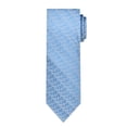 thumbnail image 2 of Jacob Alexander Men's Woven Delicate Vine Pattern Regular Neck Tie - Blue, 2 of 7