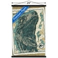 thumbnail image 3 of Jurassic World: Dominion - Sierra Nevada Mountains Map Wall Poster with Magnetic Frame, 22.375" x 34", 3 of 6