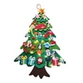 thumbnail image 1 of fieltro para armar, 98 cm (38.58 pulgadas), con luces, ideal para fiestas, regalos navideños para niños, decoración navideña para Estilo B, 1 of 8
