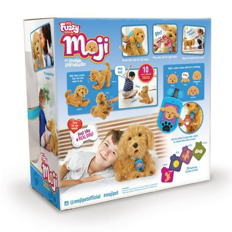 mojimmoji•*¨*•.¸♬︎ Moji: Interactive Talking Labradoodle Pet for Kids, Acts Like Real