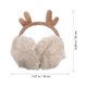 thumbnail image 5 of 2 unids astas de navidad orejeras peluche peluche oreja invierno cálido damas orejeras, 5 of 7