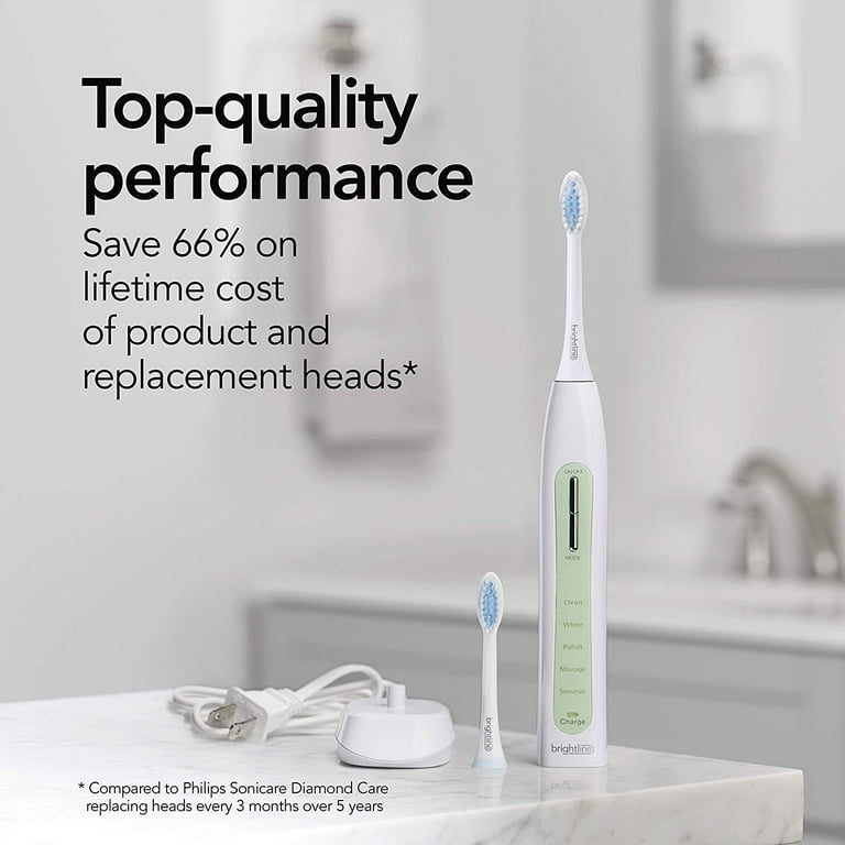 Brighte  ELEKIBRUSH  
美顔器　全身エステ両用 Brightline - Rechargeable Electric Toothbrush with 2